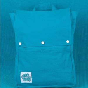 Big Bud Press Hawaiian Blue Big Flap Backpack